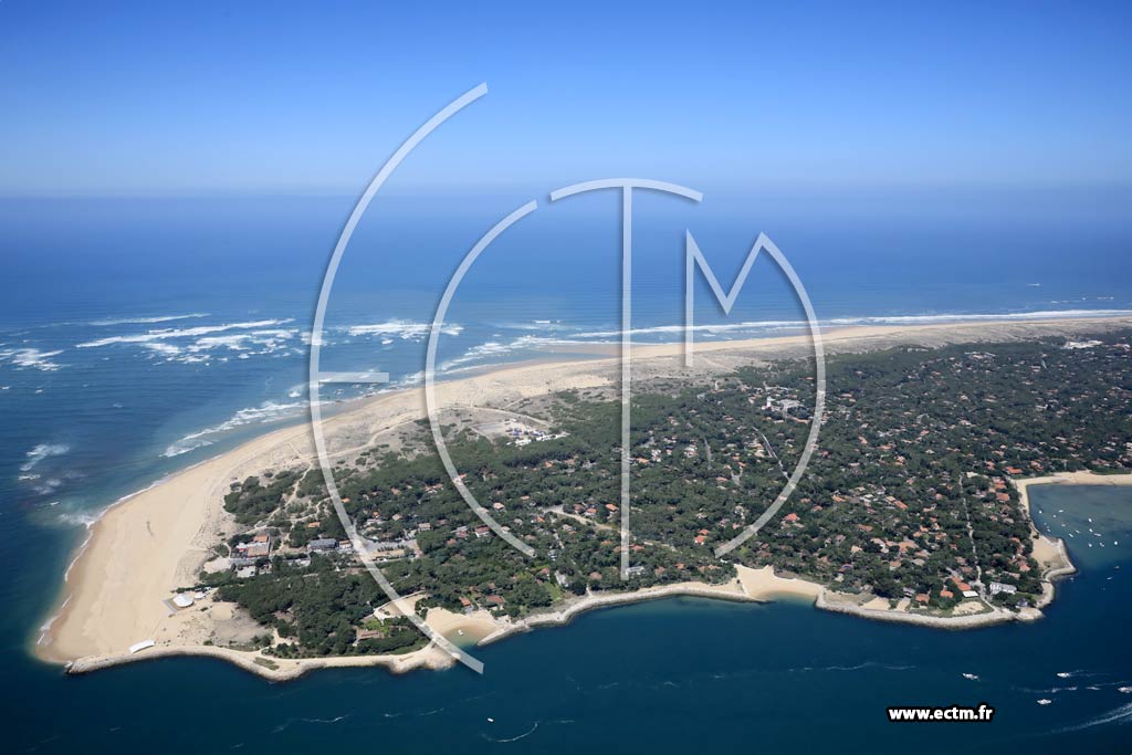 Photo arienne de Lge-Cap-Ferret (le Cap Ferret)
