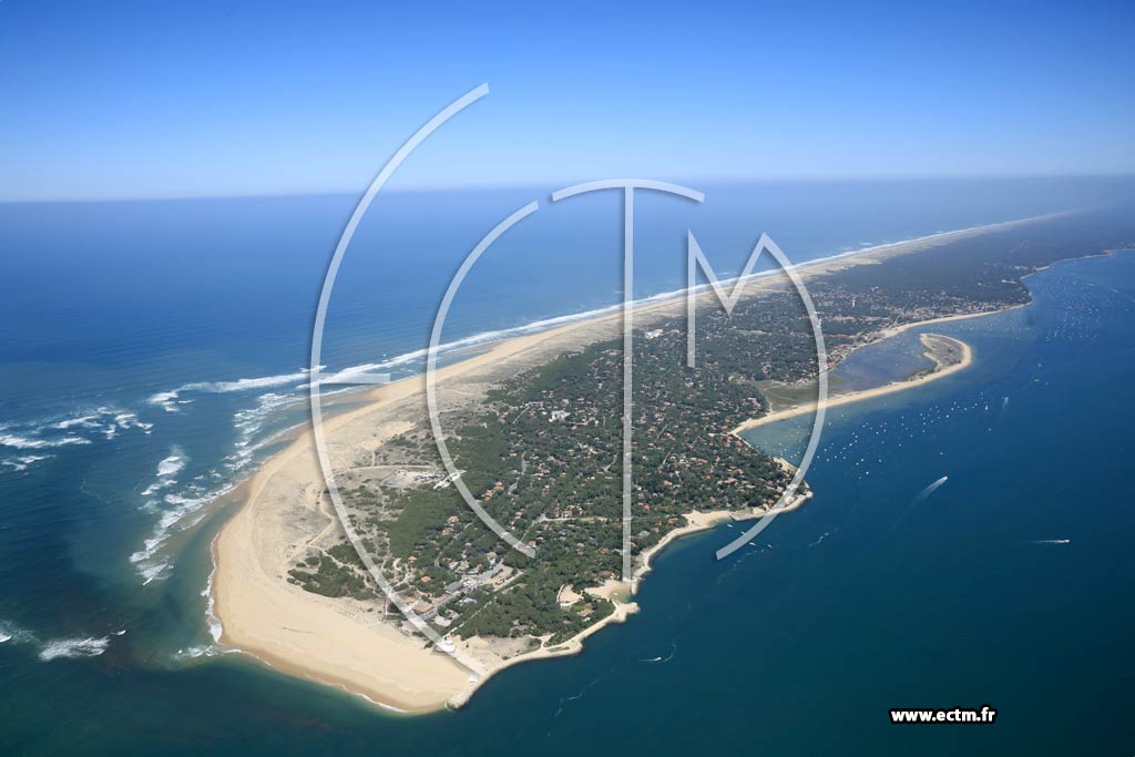 Photo arienne de Lge-Cap-Ferret (le Cap Ferret)