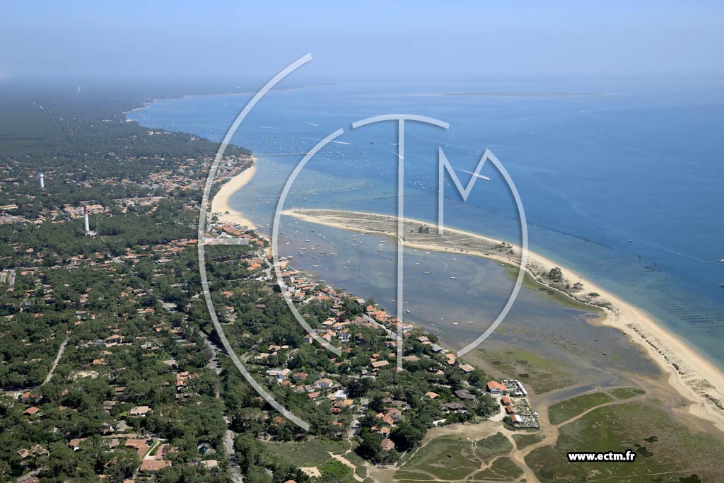 Photo arienne de Lge-Cap-Ferret (le Cap Ferret)
