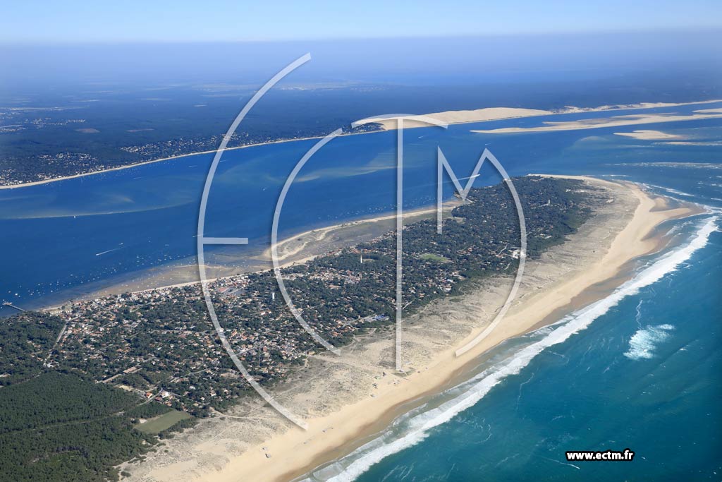 Photo arienne de Lge-Cap-Ferret (le Cap Ferret)