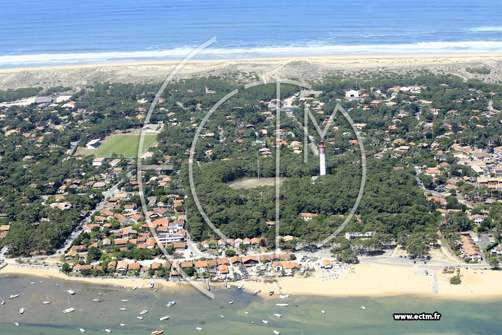 Photo arienne de Lge-Cap-Ferret (le Cap Ferret)