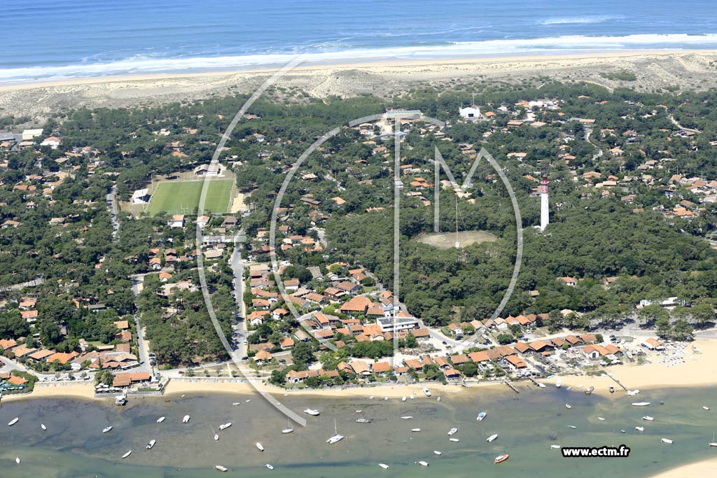 Photo arienne de Lge-Cap-Ferret (le Cap Ferret)