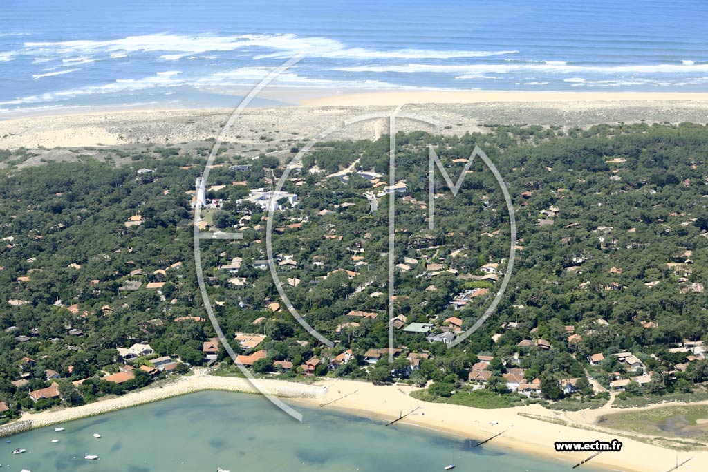 Photo arienne de Lge-Cap-Ferret (le Cap Ferret)