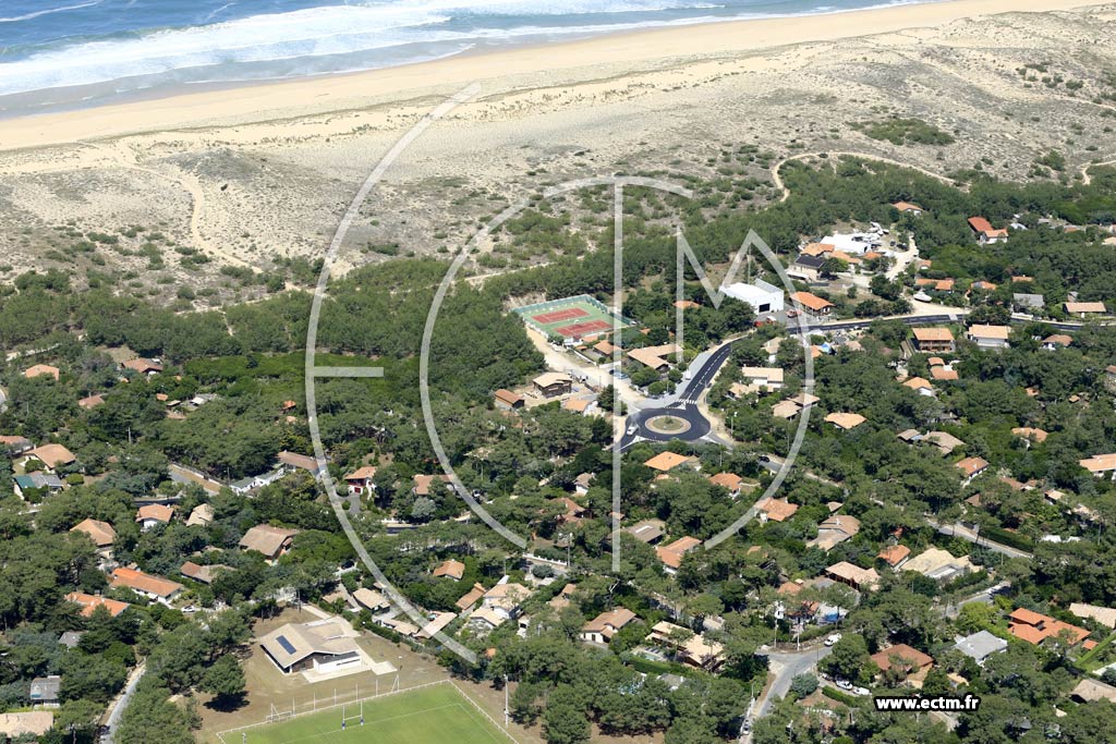 Photo arienne de Lge-Cap-Ferret (le Cap Ferret)