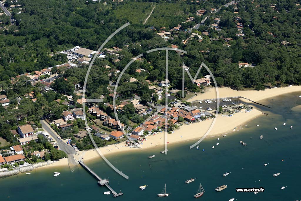Photo arienne de Lge-Cap-Ferret (le Piquey)