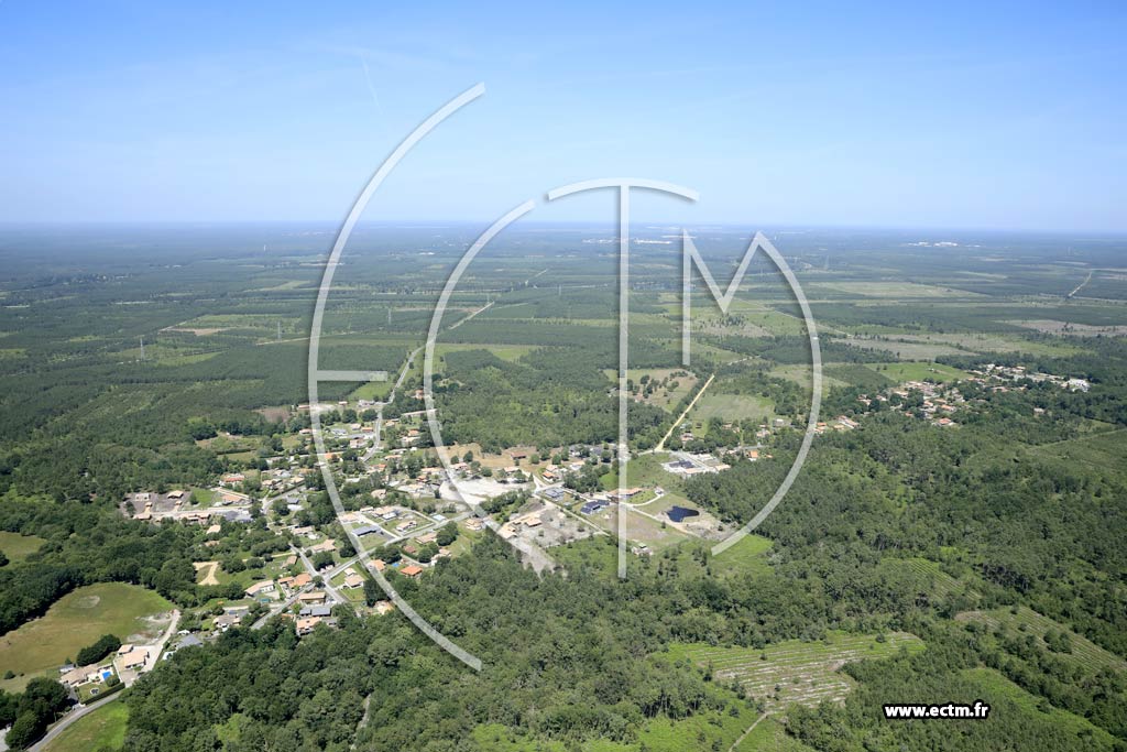 Photo arienne de Mios (Rgagneau - le Torin)