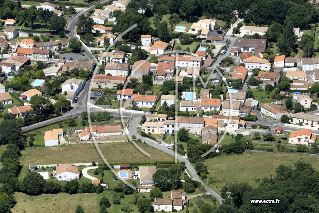 Photo arienne de Breuillet