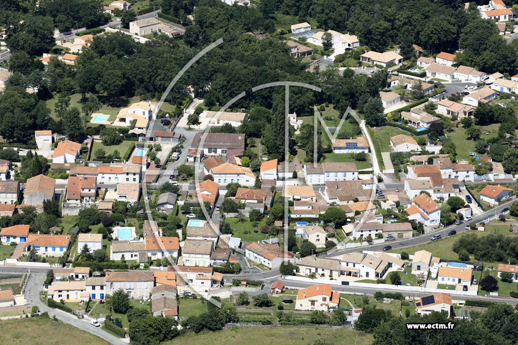 Photo arienne de Breuillet