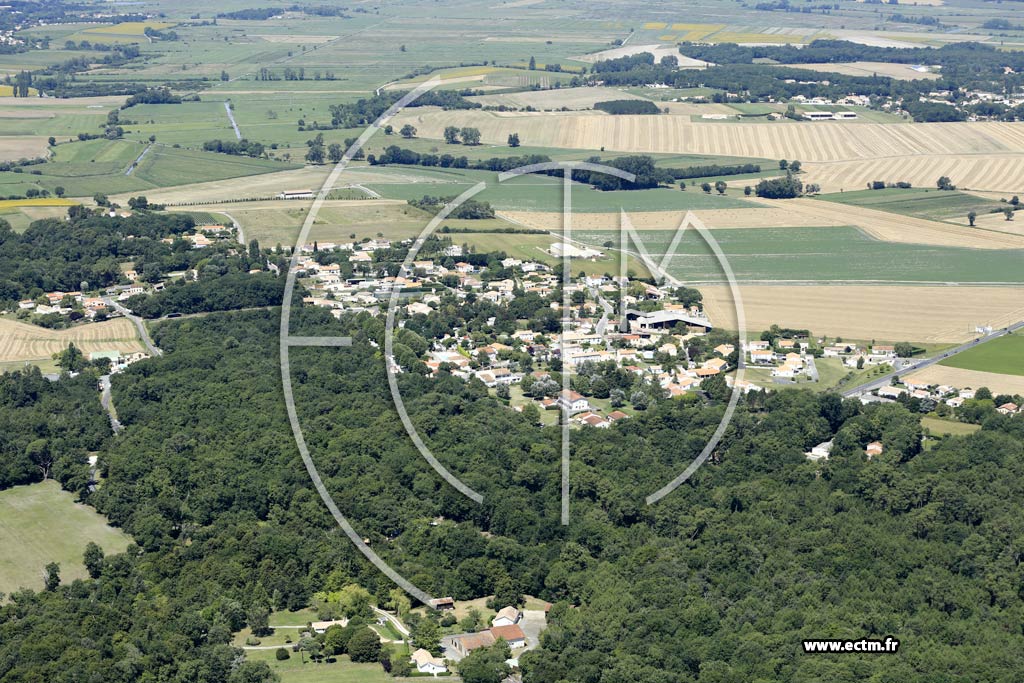 Photo arienne de Breuillet (Taupignac)
