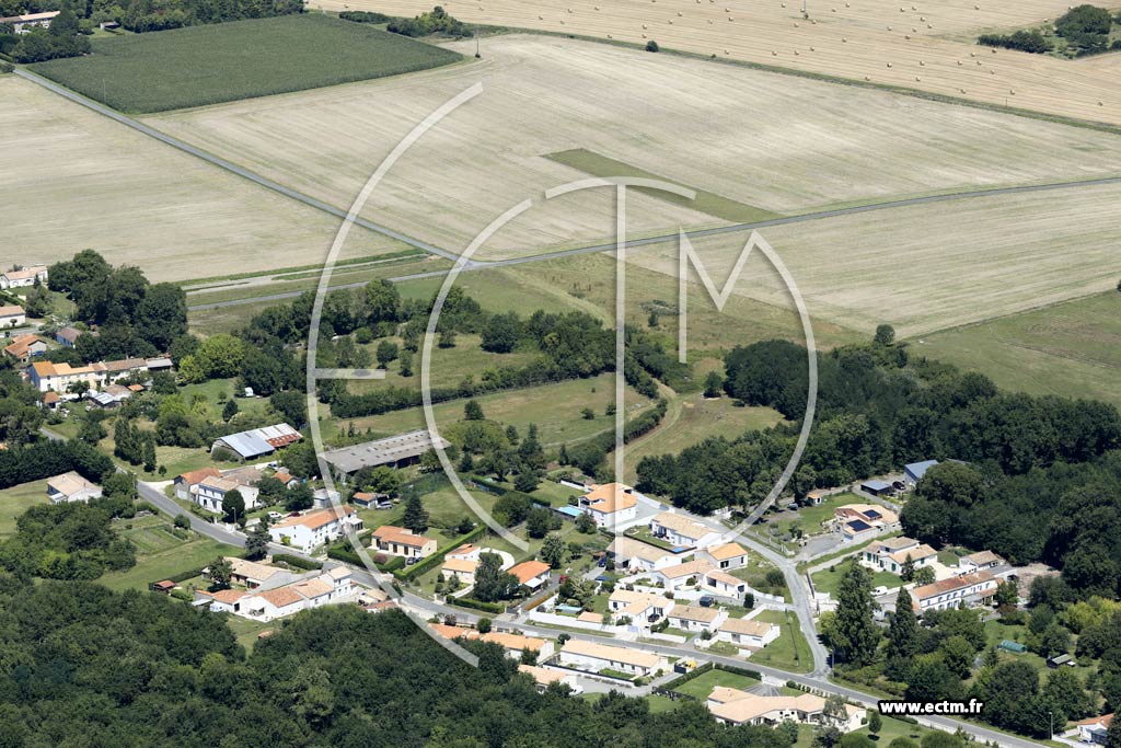 Photo arienne de Chaillevette (la Petite Borderie)