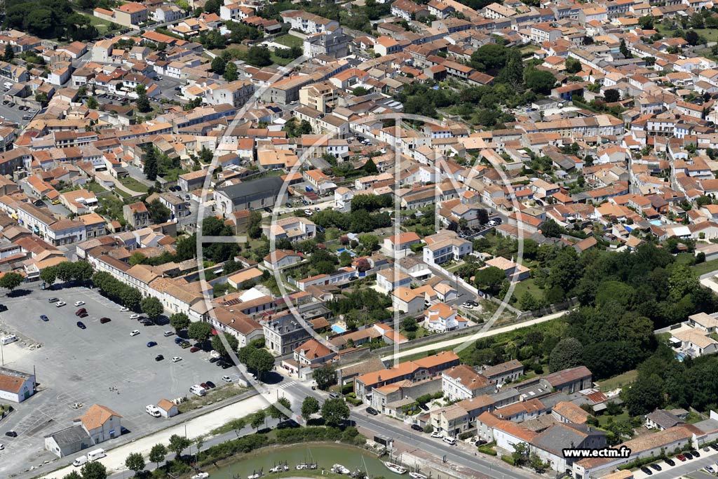 Photo arienne de La Tremblade