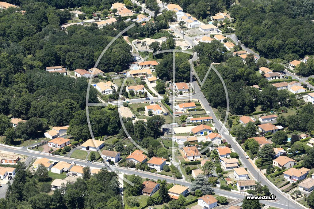 Photo arienne de La Tremblade (la Garde)
