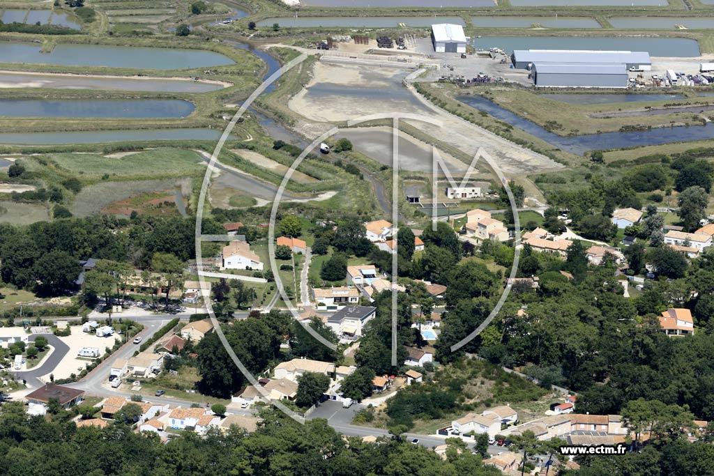 Photo arienne de La Tremblade (la Piane)