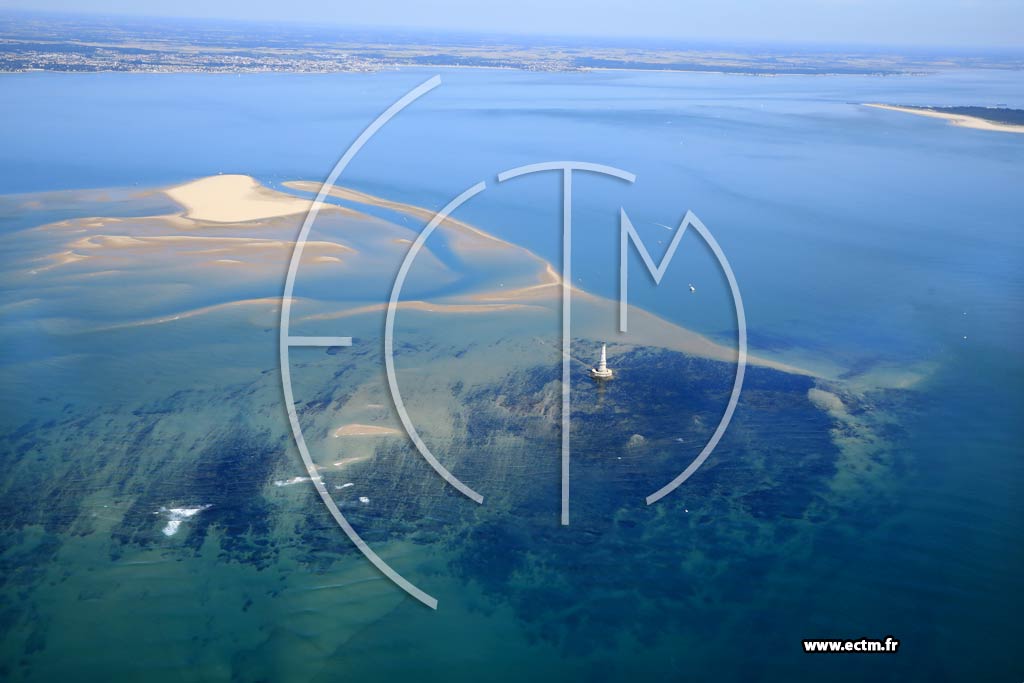 Photo arienne de le Verdon-sur-Mer (Phare de Cordouan)