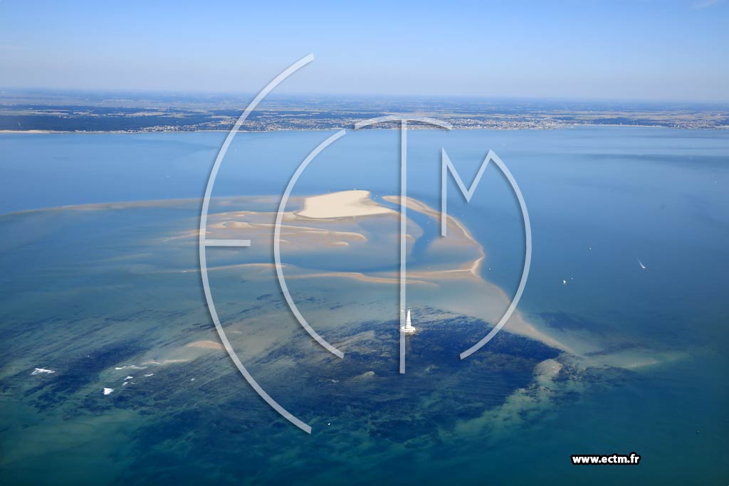 Photo arienne de le Verdon-sur-Mer (Phare de Cordouan)