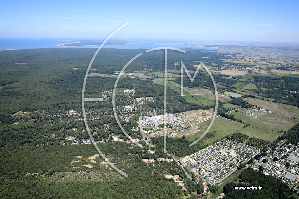 Photo arienne de Les Mathes (Bois de Joubert - la Fouasse)