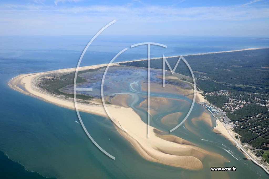 Photo arienne de Les Mathes (la Palmyre - Baie Bonne Anse)