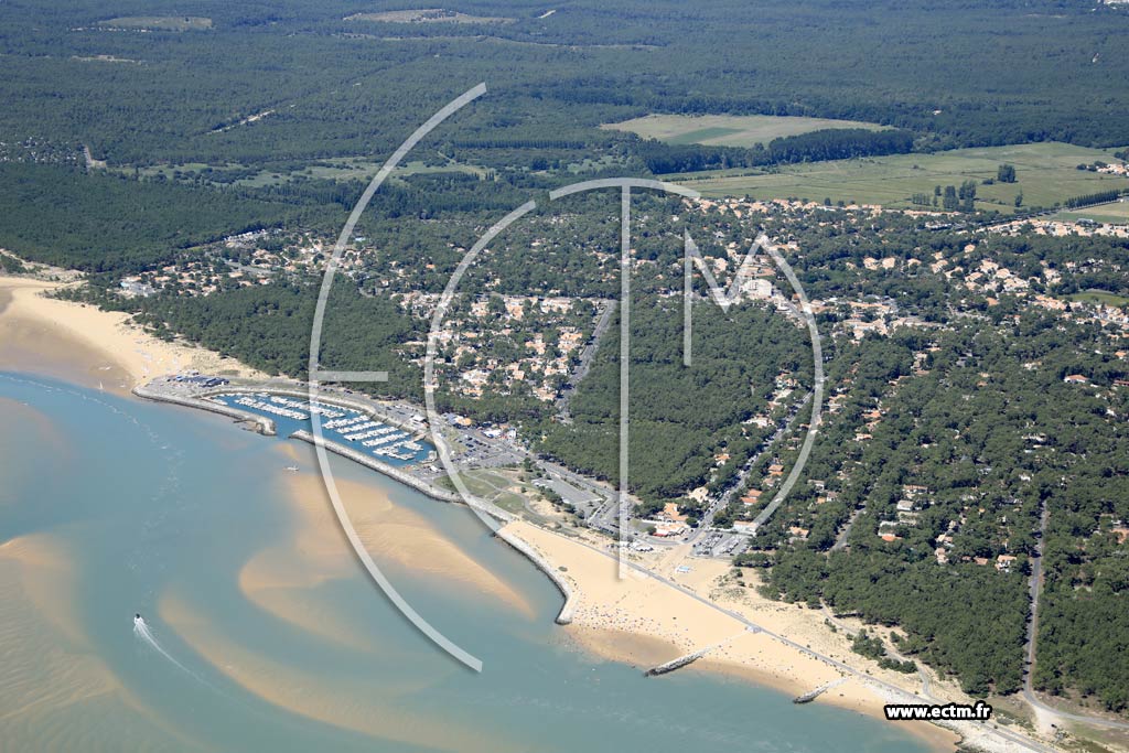 Photo arienne de Les Mathes (la Palmyre)