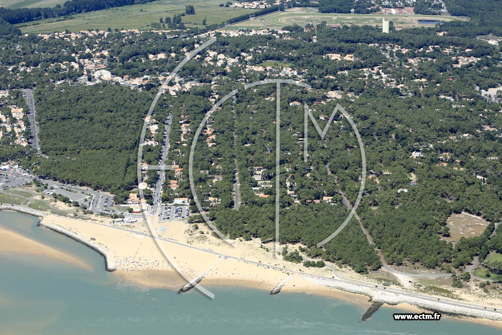 Photo arienne de Les Mathes (la Palmyre)
