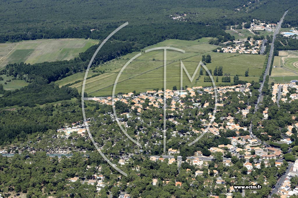 Photo arienne de Les Mathes (la Palmyre)