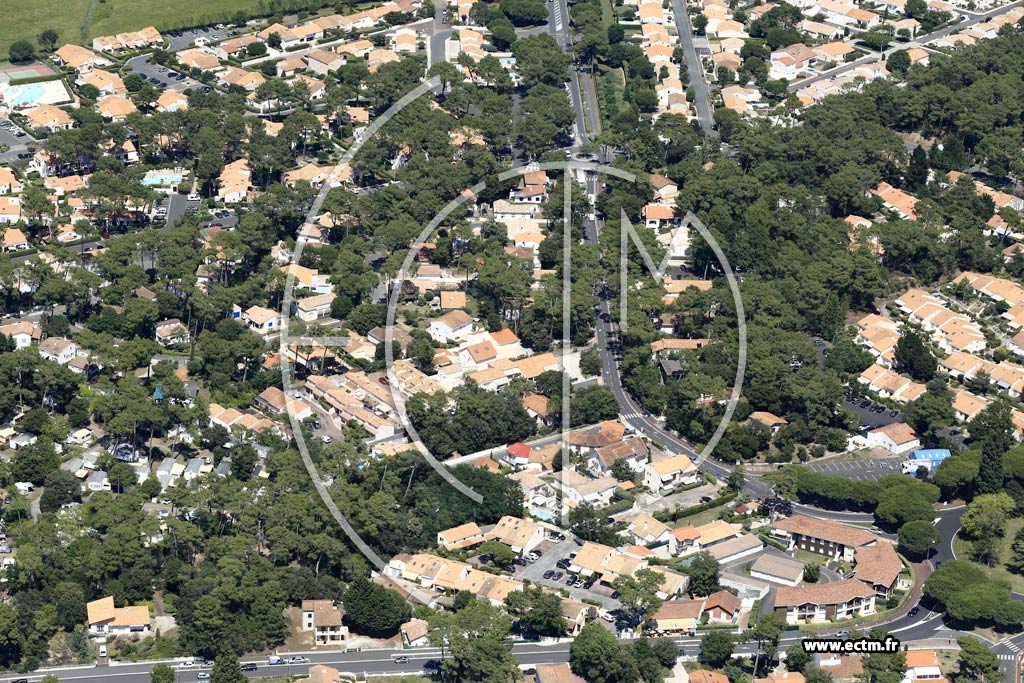 Photo arienne de Les Mathes (la Palmyre)