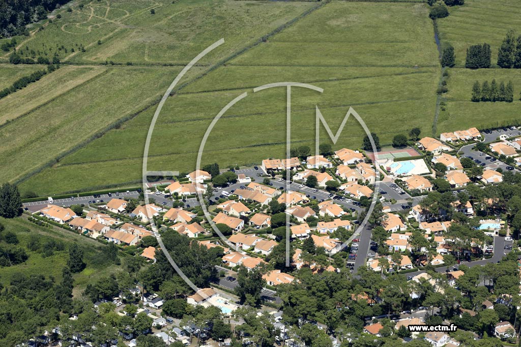 Photo arienne de Les Mathes (la Palmyre)