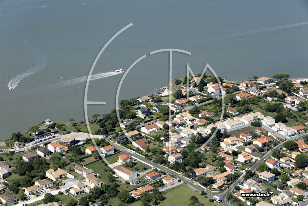 Photo arienne de Meschers-sur-Gironde