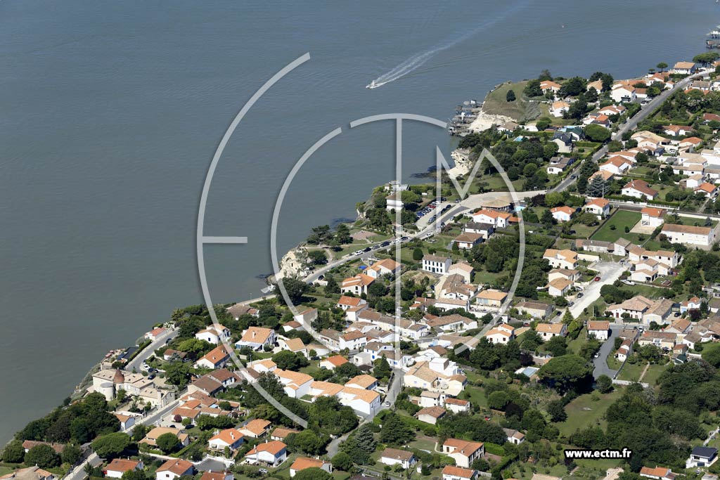 Photo arienne de Meschers-sur-Gironde