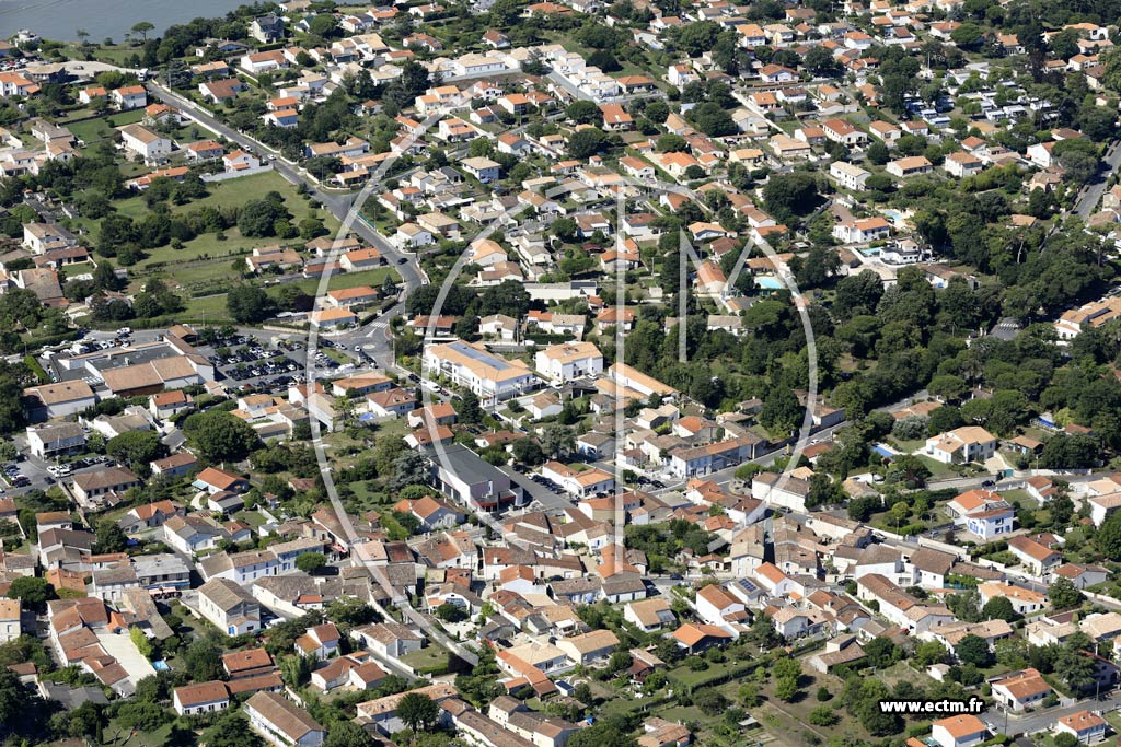 Photo arienne de Meschers-sur-Gironde (Centre)