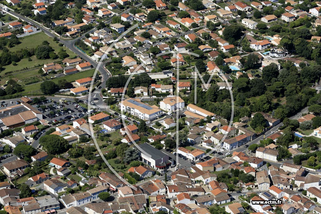 Photo arienne de Meschers-sur-Gironde (Centre)