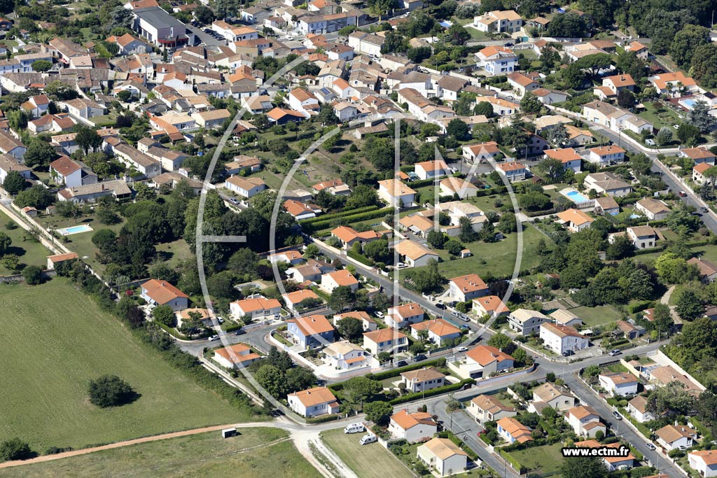 Photo arienne de Meschers-sur-Gironde (Centre)