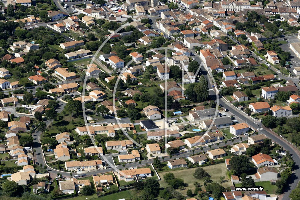 Photo arienne de Meschers-sur-Gironde (Centre)