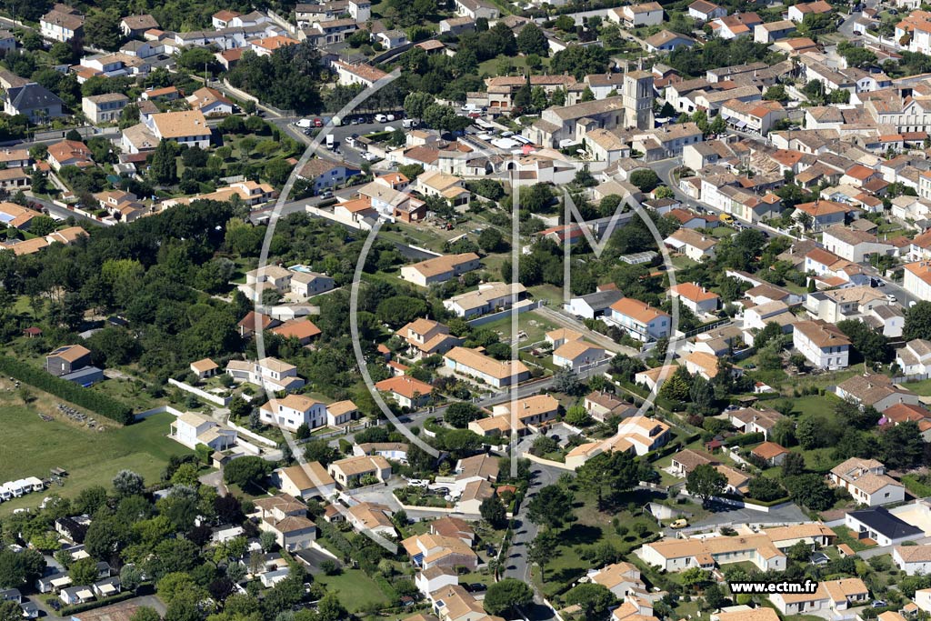 Photo arienne de Meschers-sur-Gironde (Centre)