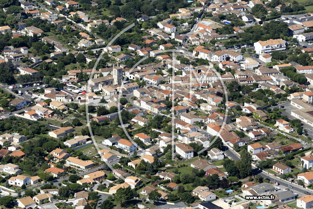 Photo arienne de Meschers-sur-Gironde (Centre)