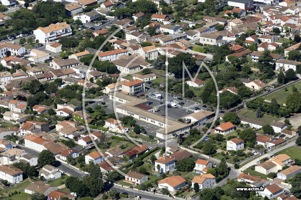 Photo arienne de Meschers-sur-Gironde (Centre)