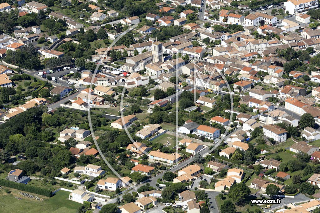 Photo arienne de Meschers-sur-Gironde (Centre)