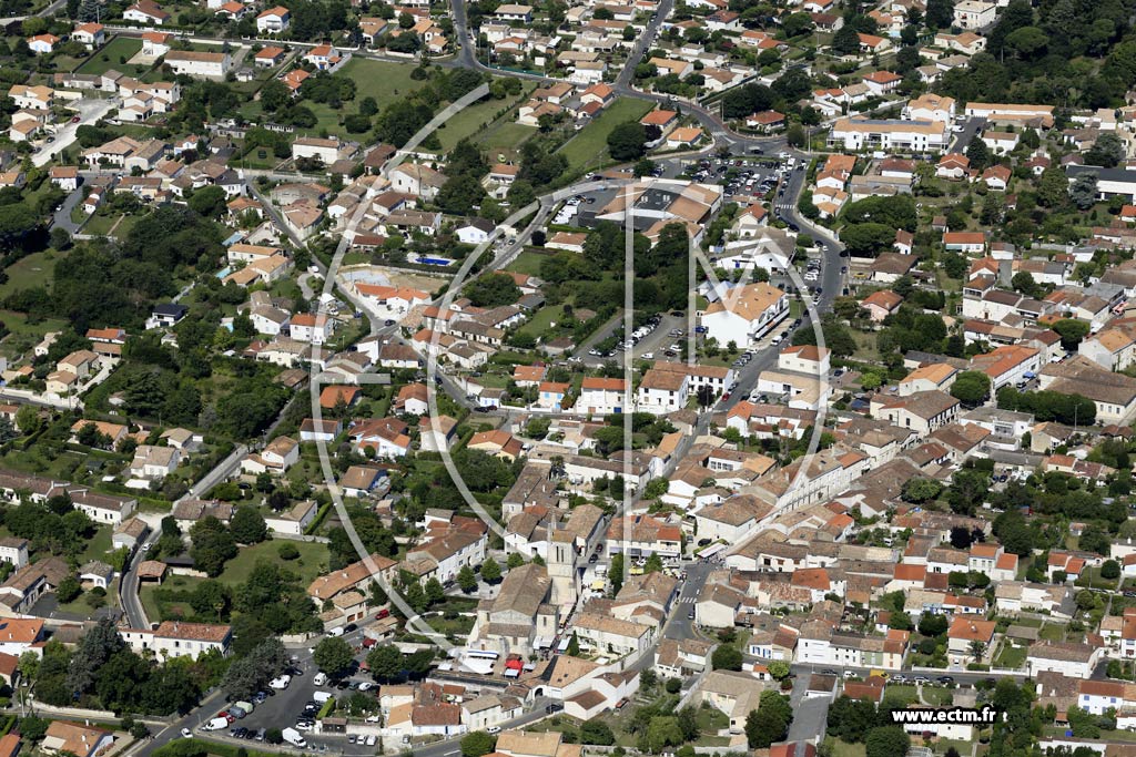 Photo arienne de Meschers-sur-Gironde (Centre)