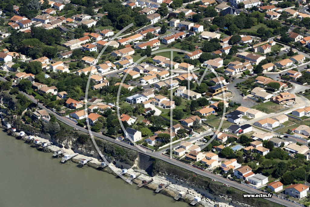 Photo arienne de Meschers-sur-Gironde (Diou)