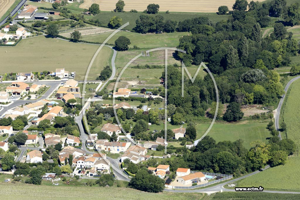 Photo arienne de Meschers-sur-Gironde (le Berceau)