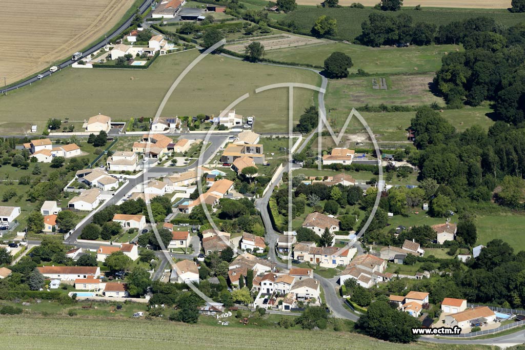 Photo arienne de Meschers-sur-Gironde (le Berceau)