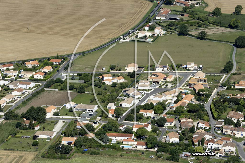 Photo arienne de Meschers-sur-Gironde (le Berceau)
