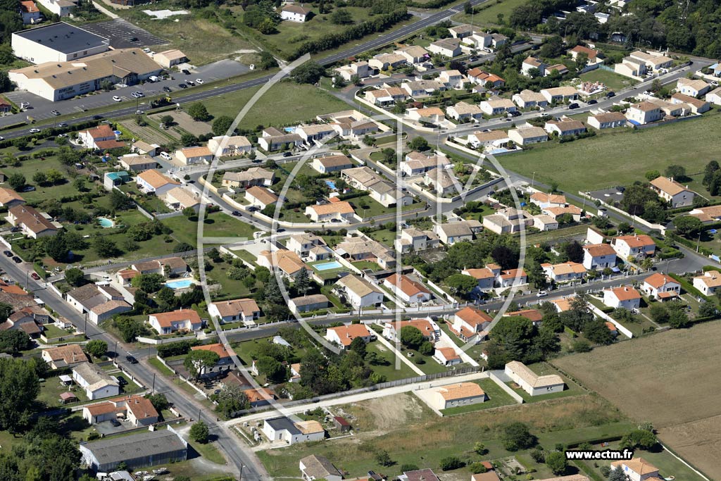 Photo arienne de Meschers-sur-Gironde (le Clos)