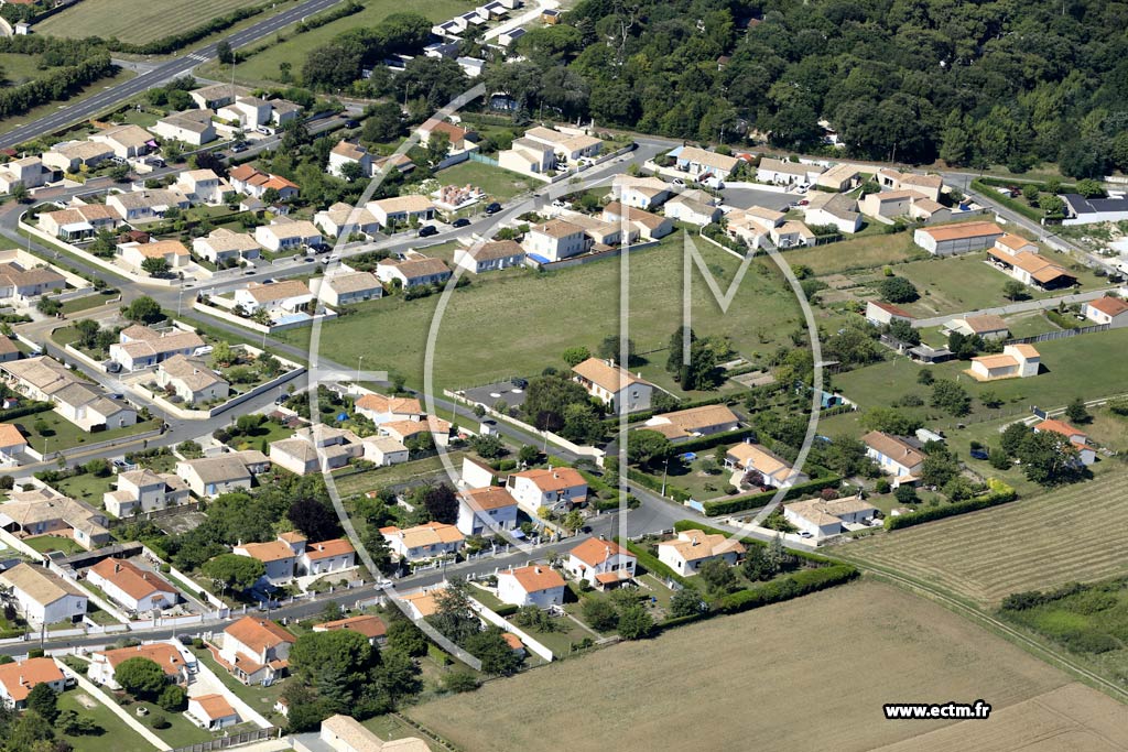 Photo arienne de Meschers-sur-Gironde (le Clos)