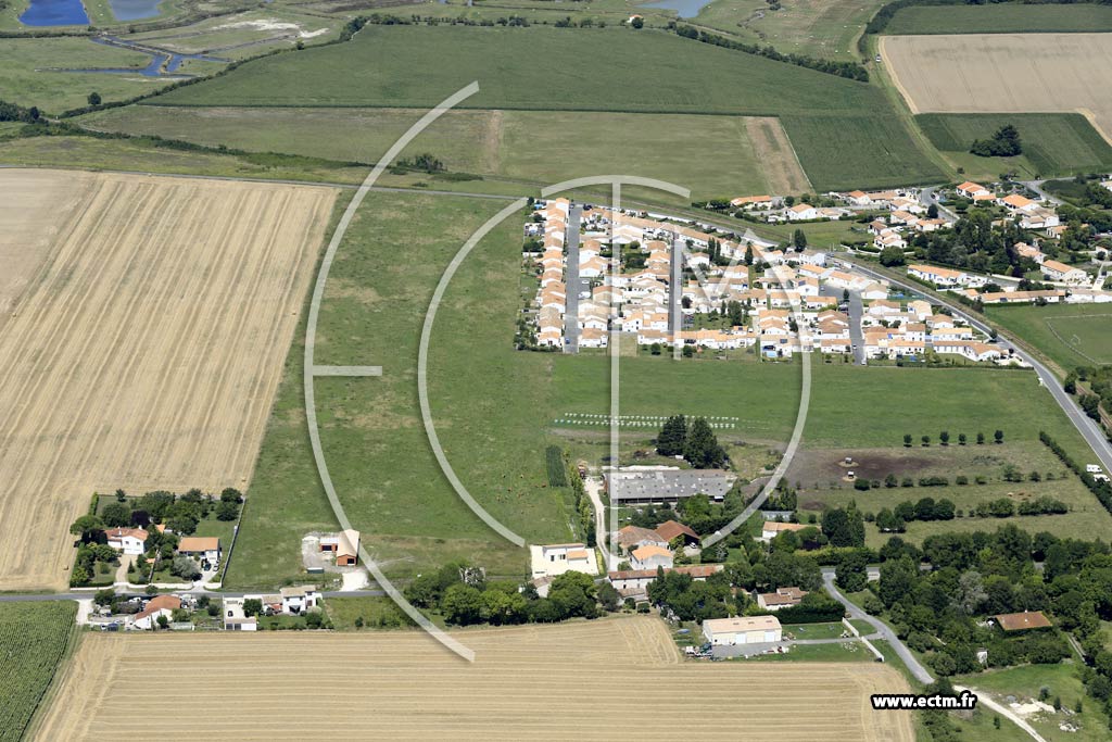 Photo arienne de Mornac-sur-Seudre