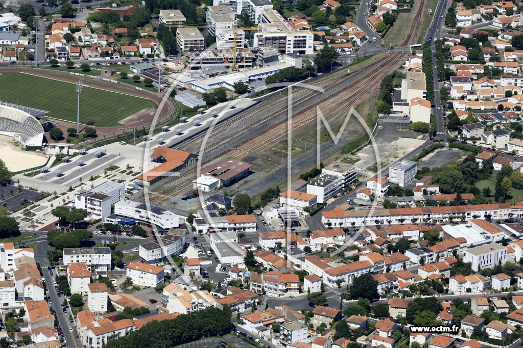 Photo arienne de Royan (Clmenceau)