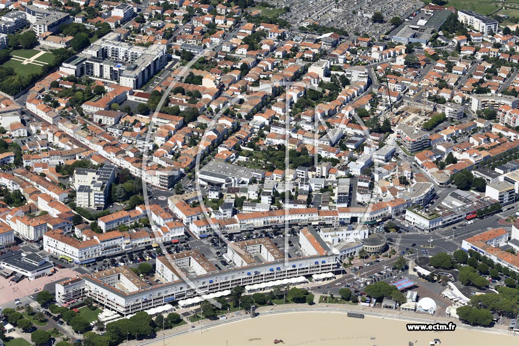 Photo arienne de Royan (Clmenceau)