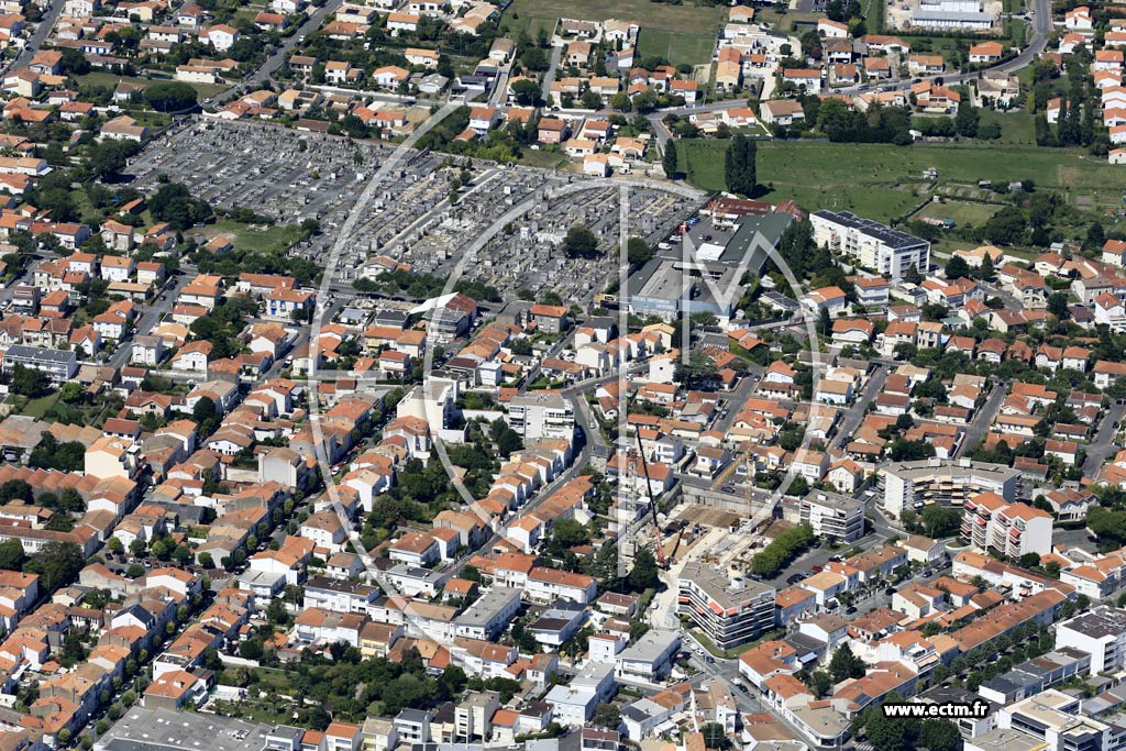Photo arienne de Royan (Clmenceau)