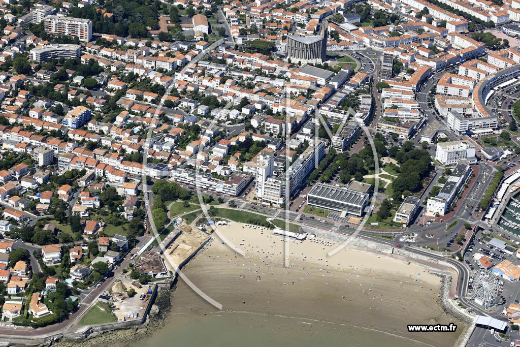 Photo arienne de Royan (Foncillon)