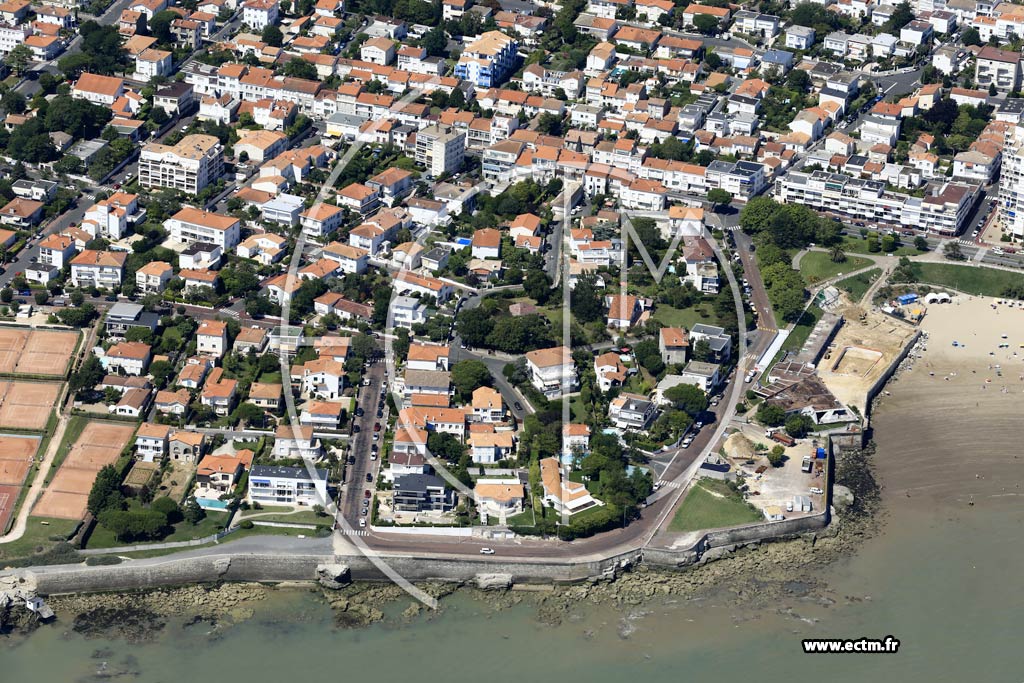 Photo arienne de Royan (Foncillon)