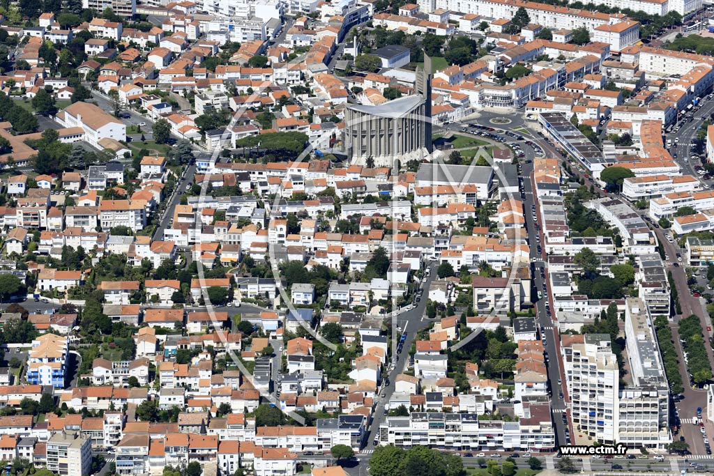 Photo arienne de Royan (Foncillon)